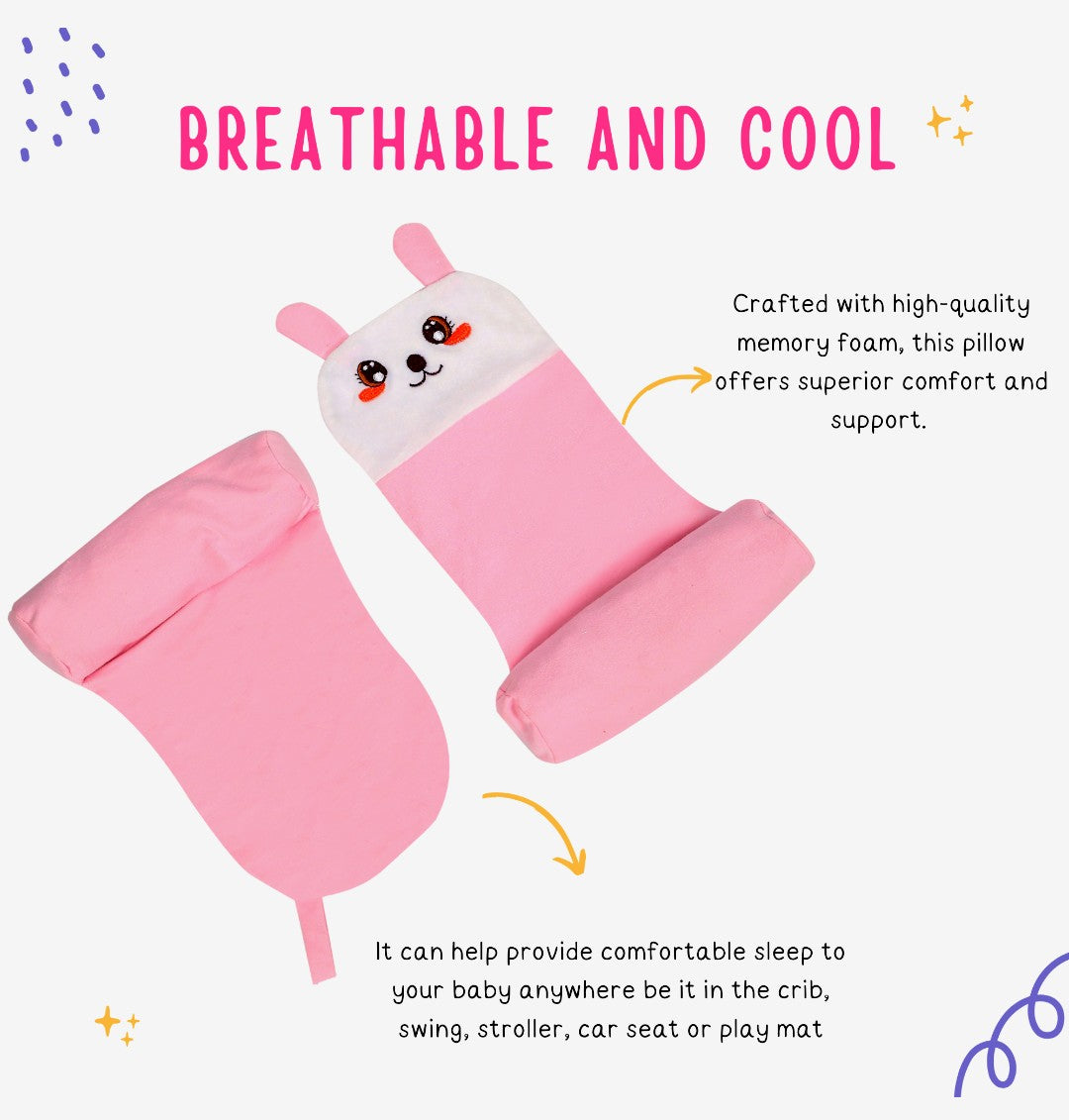 Baby Shaping Head Support Pillow